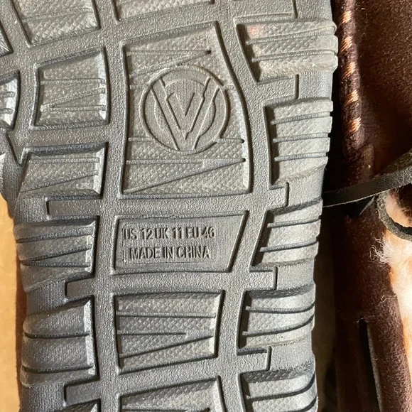 Brown and Black Slip-Ons with Rugged Sole - Picture 2 of 3